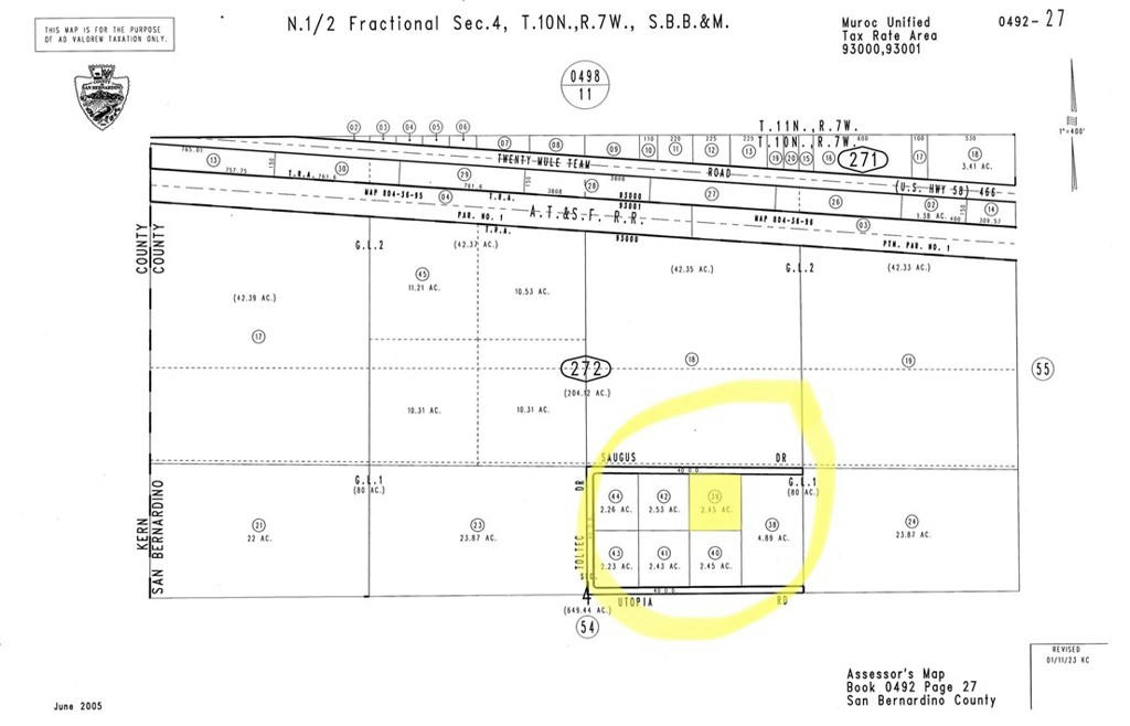 0 SO. OF HWY 58 #2, BORON, CA 93516, photo 1