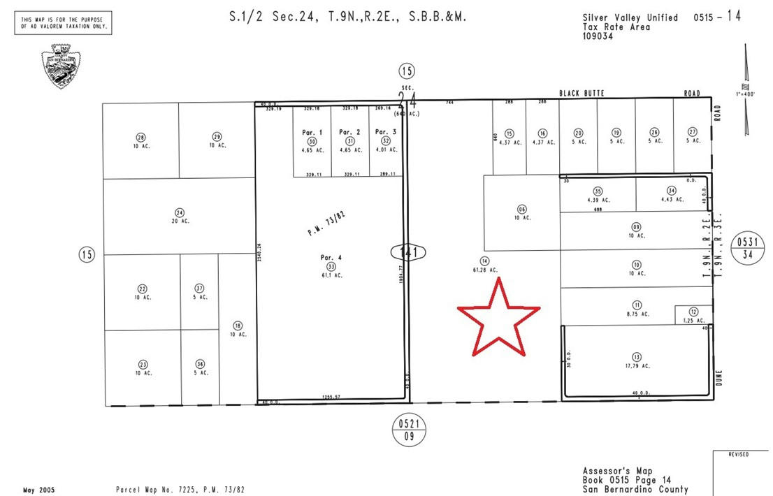 0 COTTONWOOD, NEWBERRY SPRINGS, CA 91365, photo 1