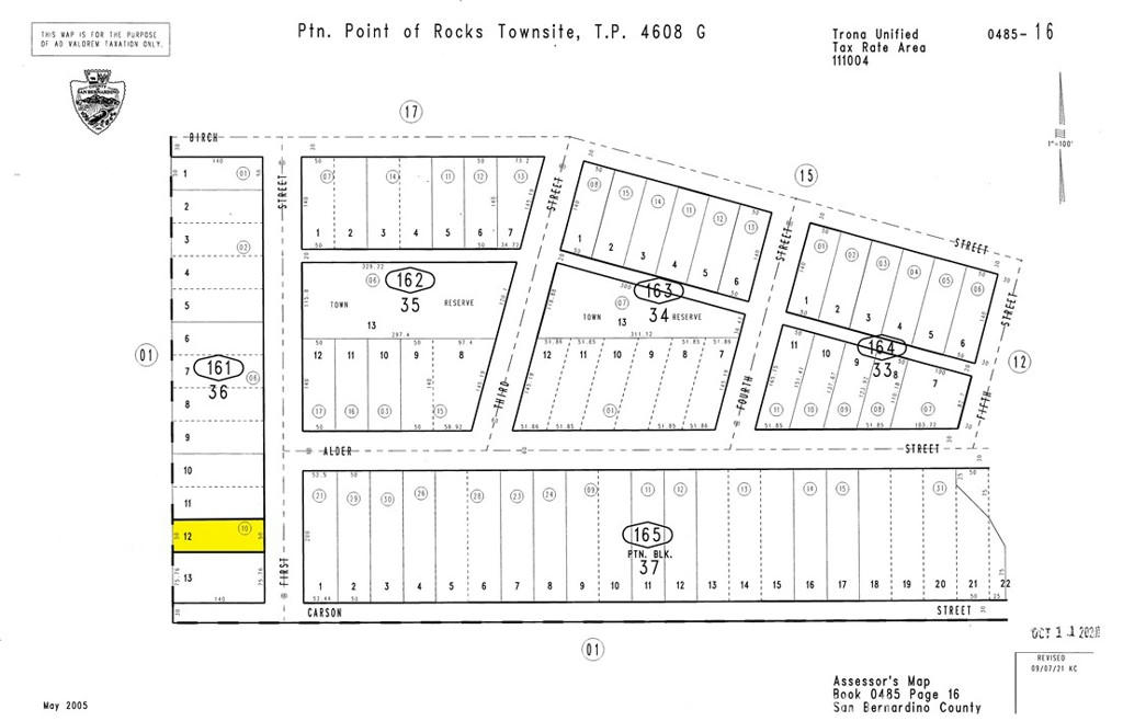 0 ALDER STREET, TRONA, CA 93562, photo 1