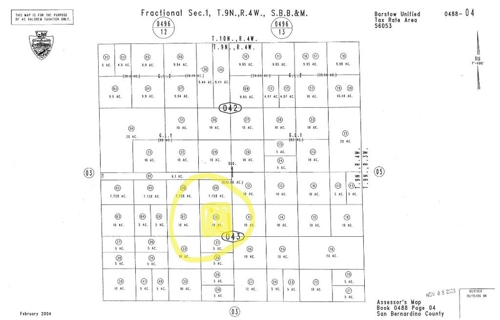 0 OFF HELENDALE RD #6, HINKLEY, CA 92347, photo 1